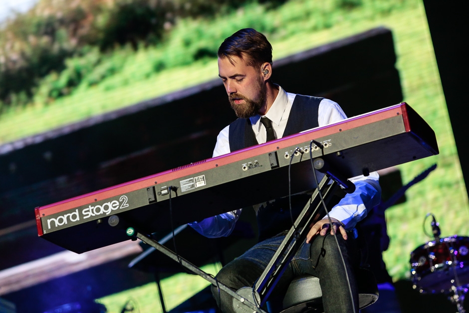 Macklemore – Mit Ryan Lewis in der Headliner-Position. – An den Keys.