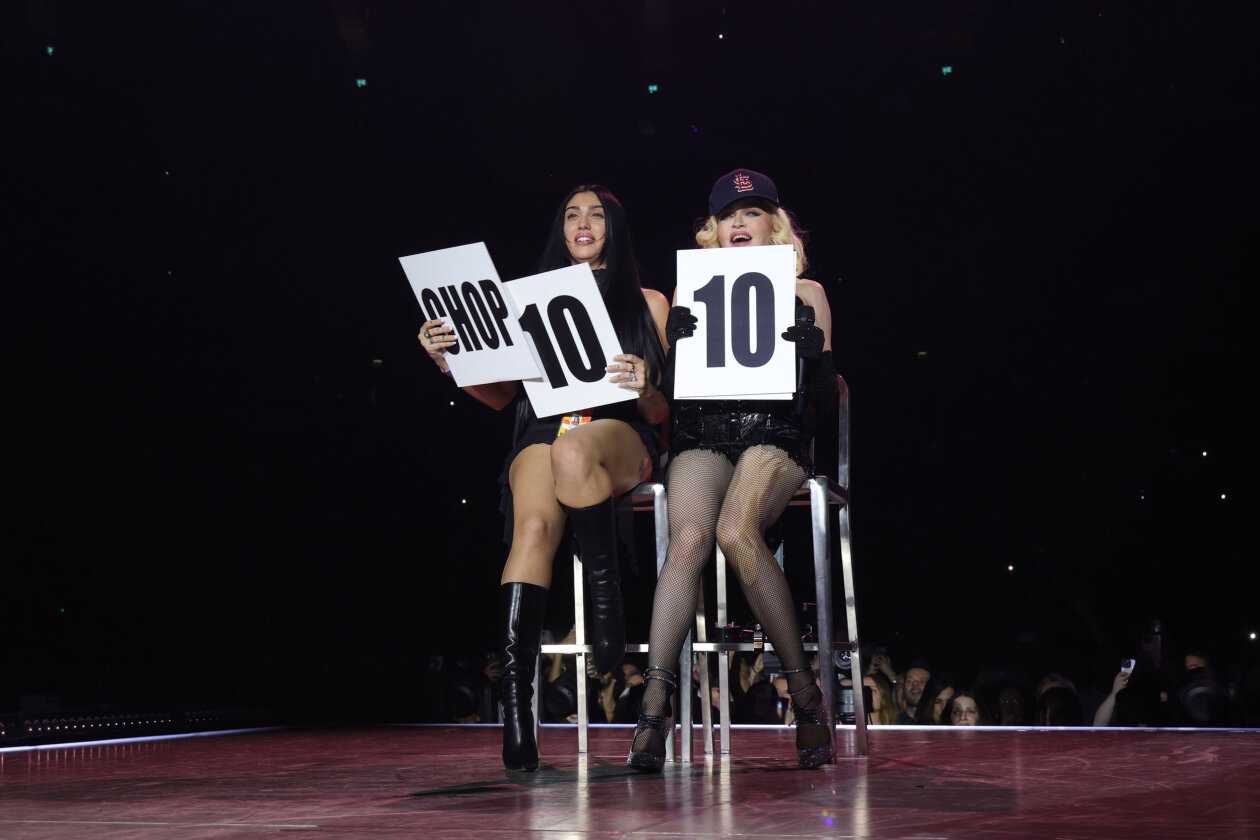 Offizielle Pressefotos: der Opening Night in der Londoner The O2 Arena am 14. Oktober. – Madonna.