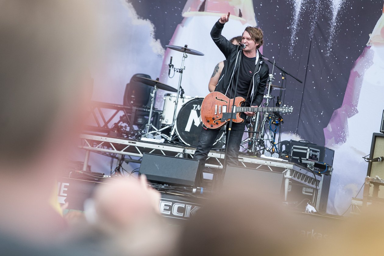 Samstags auf der Green Stage. – Madsen.