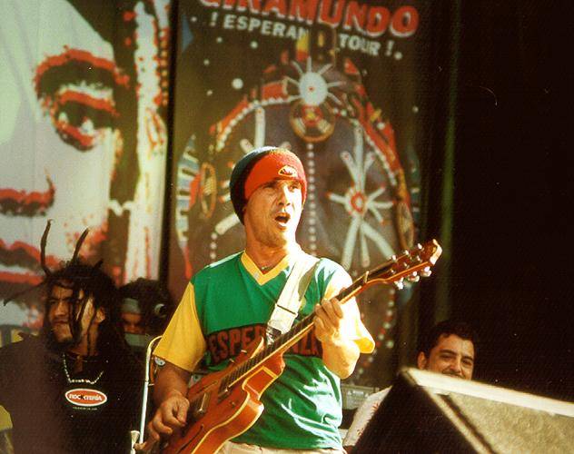 Manu Chao auf dem Southside-Festival 2001 – 