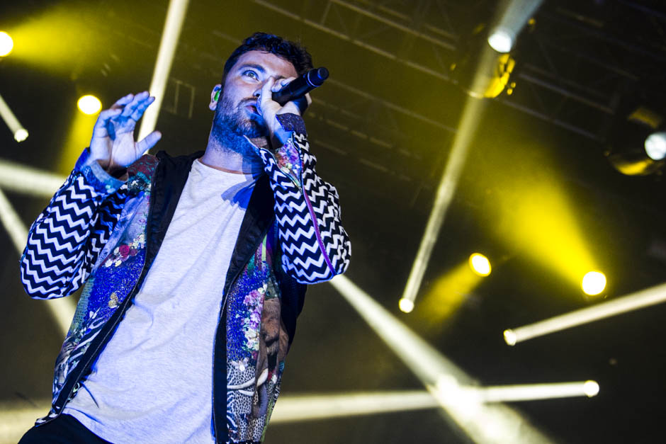 Beim Gig in der Domstadt. Ausverkauft. Natürlich. – Marteria.