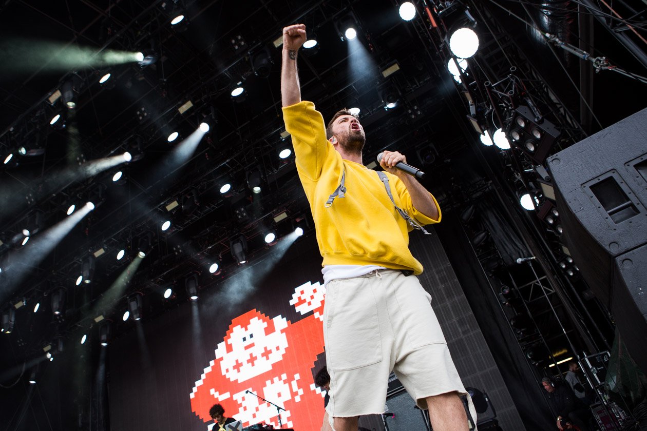 Der Rostocker spielte an einem Tag Rock am Ring UND Rock im Park. – Marteria.