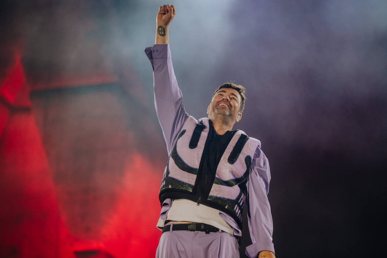 Der Hitgarant aus Rostock kommt überall gut an. – Marteria.