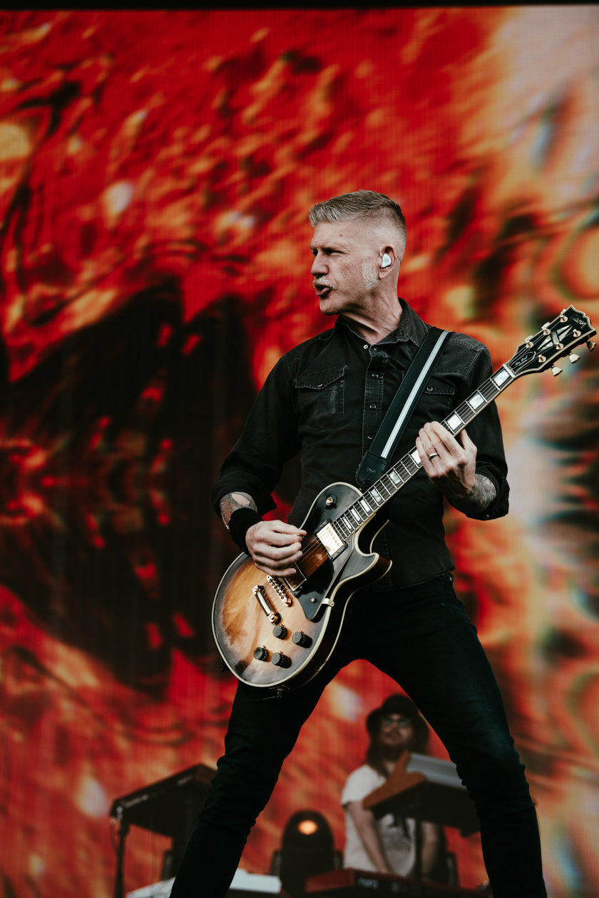 Mastodon – Auf der Faster-Stage am Samstag: Riffgewalt aus Atlanta. – Bill Kelliher.