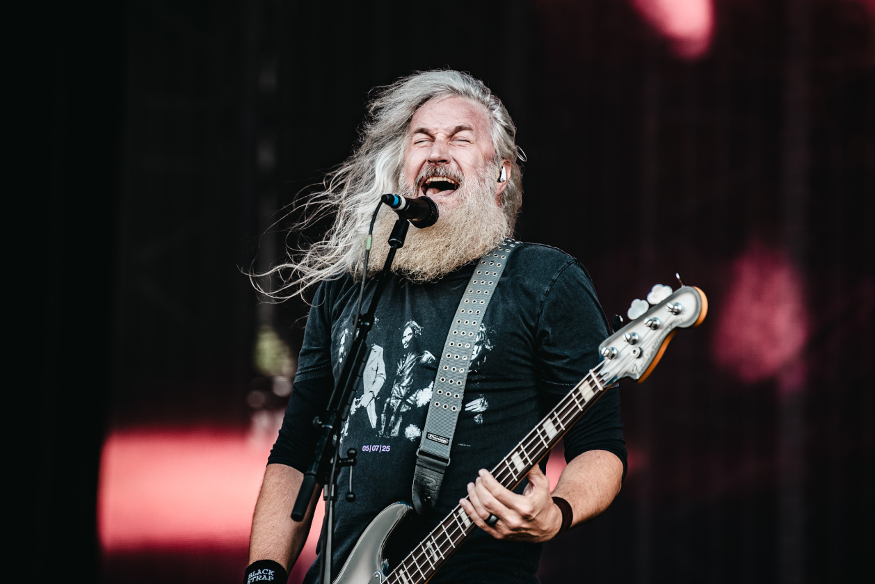 Mastodon – Auf der Faster-Stage am Samstag: Riffgewalt aus Atlanta. – Troy Sanders.