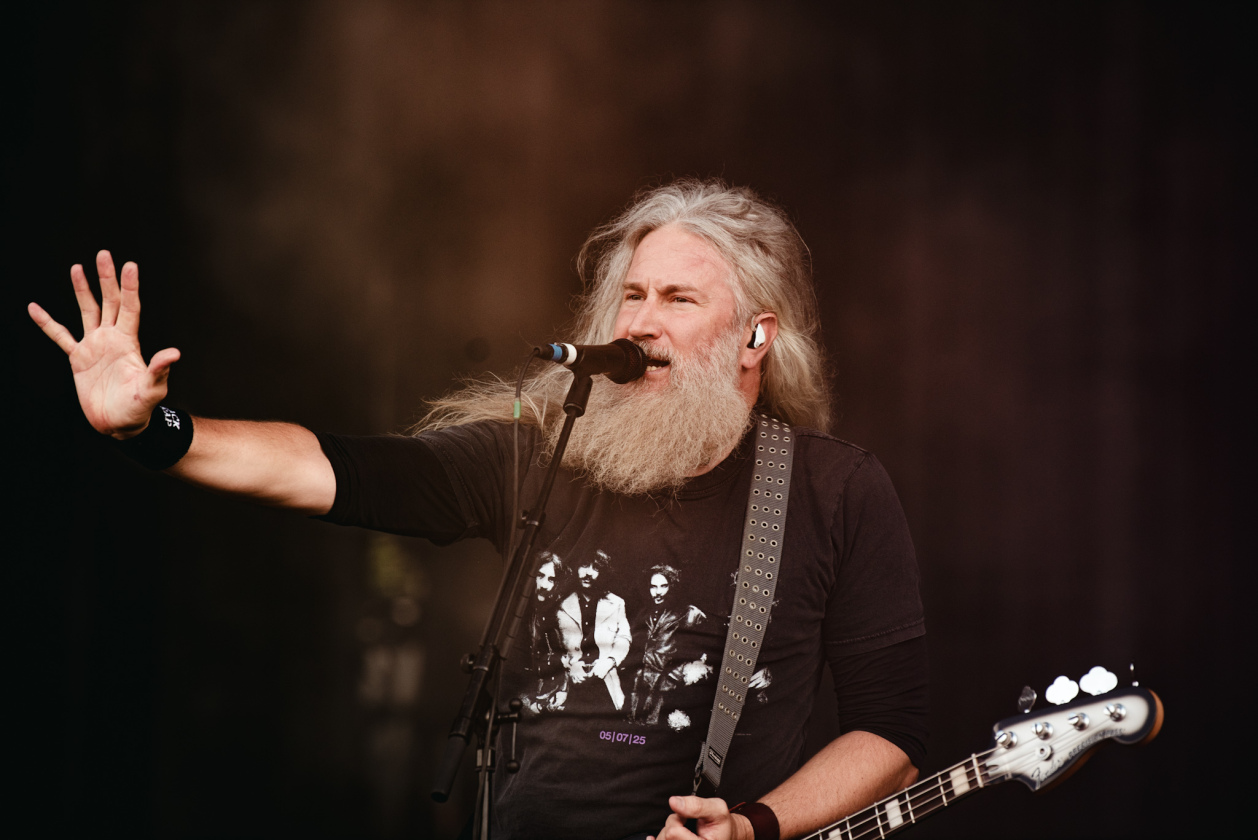 Mastodon – Auf der Faster-Stage am Samstag: Riffgewalt aus Atlanta. – Troy Sanders.