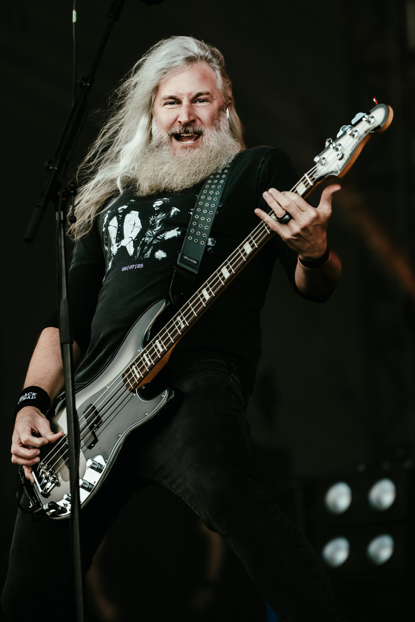 Mastodon – Auf der Faster-Stage am Samstag: Riffgewalt aus Atlanta. – Troy Sanders.