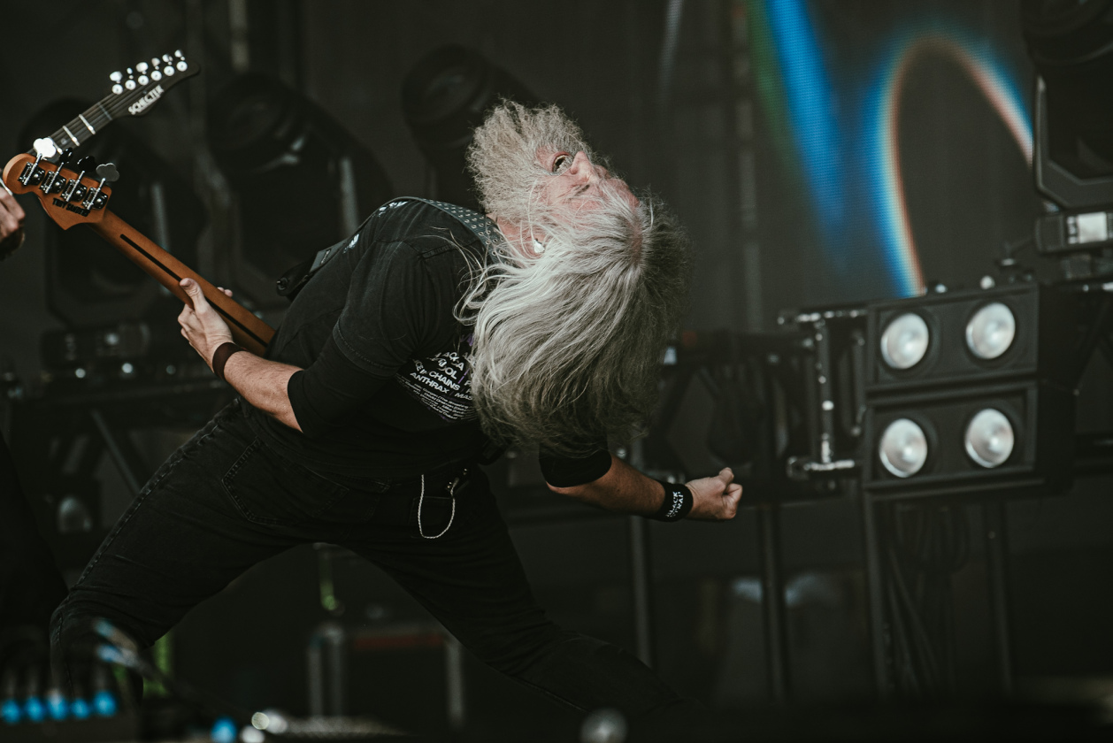 Mastodon – Auf der Faster-Stage am Samstag: Riffgewalt aus Atlanta. – Troy Sanders.