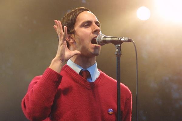 Maximo Park – Extra eingeflogen für das Festival im Jugendpark. – 