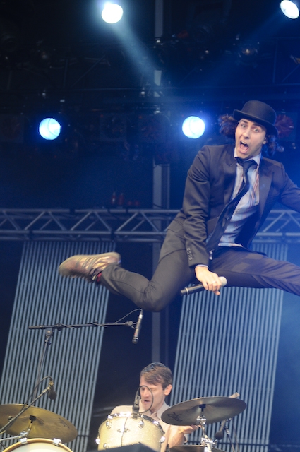 Maximo Park – Kurz vor ultimo zogen sie Zuschauer in ihren Bann. – 