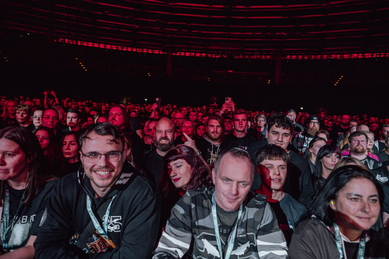 Megadeth – Dave Mustaine und Band auf Tour mit Disturbed. – Fans.