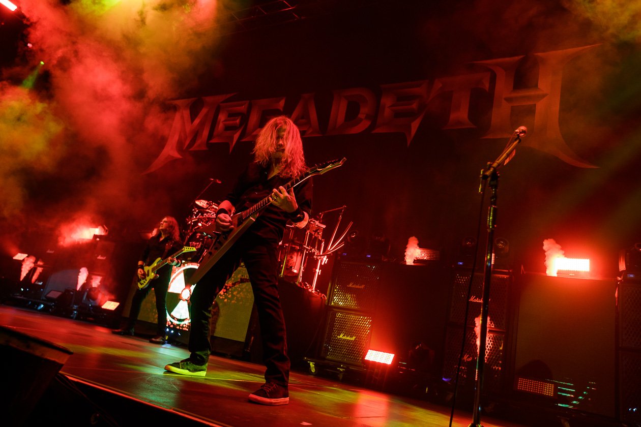 Mit Five Finger Death Punch on tour. – Megadeth.