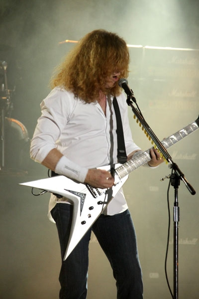 Mehr als Flüstern war nicht drin. – Megadeth