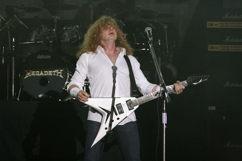 Mehr als Flüstern war nicht drin. – Megadeth