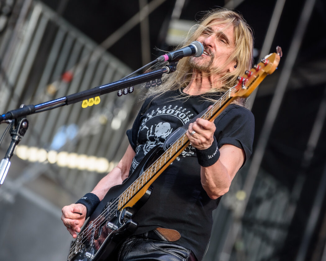Megadeth – Als Dave Mustaine und Co. die Bühne betreten, geht Wacken steil. – James LoMenzo.
