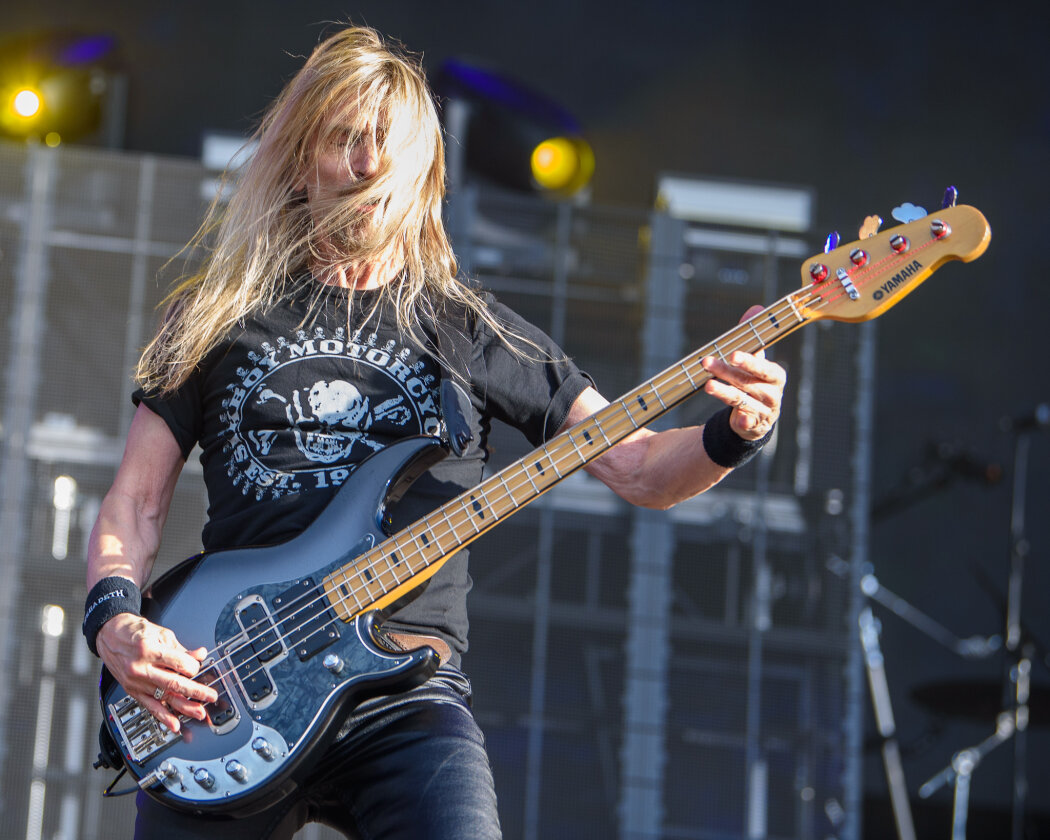 Megadeth – Als Dave Mustaine und Co. die Bühne betreten, geht Wacken steil. – James LoMenzo.