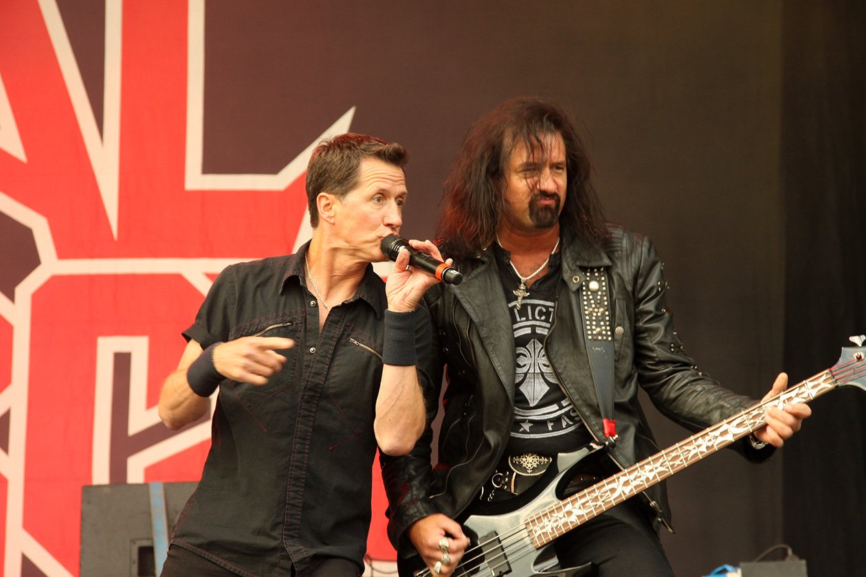 Die Amis waren in bestechend guter Form. – Metal Church.