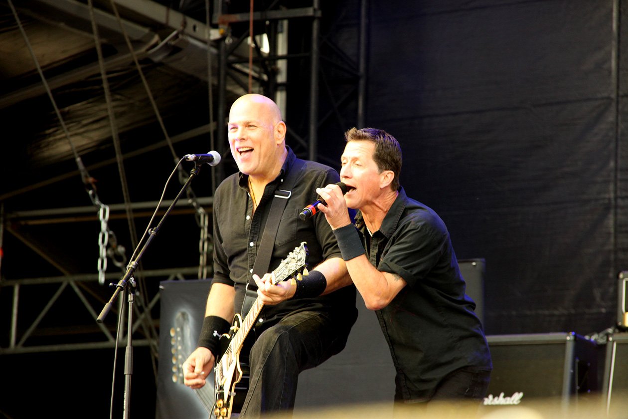 Die Amis waren in bestechend guter Form. – Metal Church.