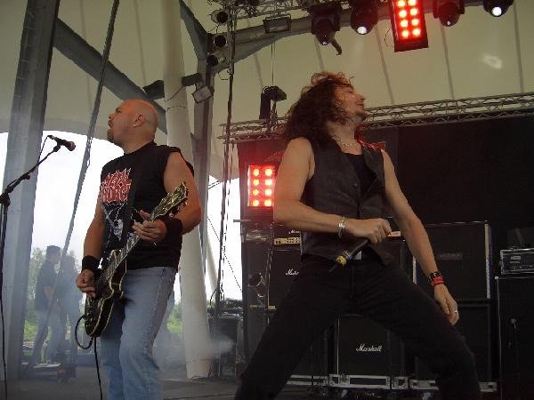 Metal Church kamen auch mit runderneuertem Line-Up beim Publikum gut an. – 