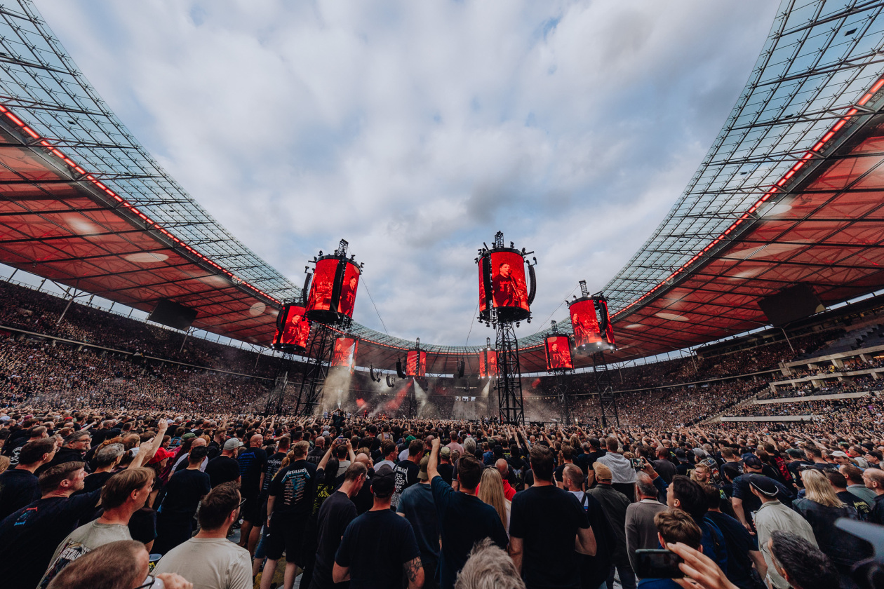 Metallica – Im Olympiastadion.