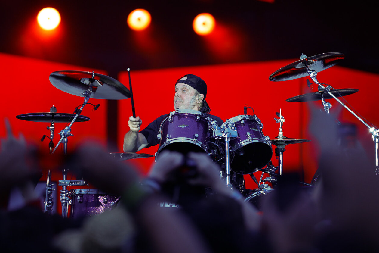 Metallica – James Hetfield und Co. bei der Download-Premiere am Hockenheimring. – Lars Ulrich.