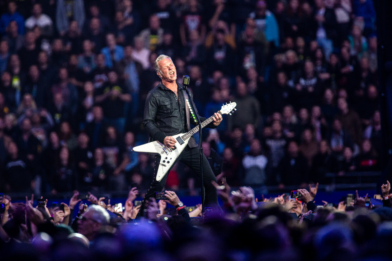 In diesem Jahr nur zwei Konzerte in Deutschland: die berühmteste Metal-Band der Welt live. – Metallica.
