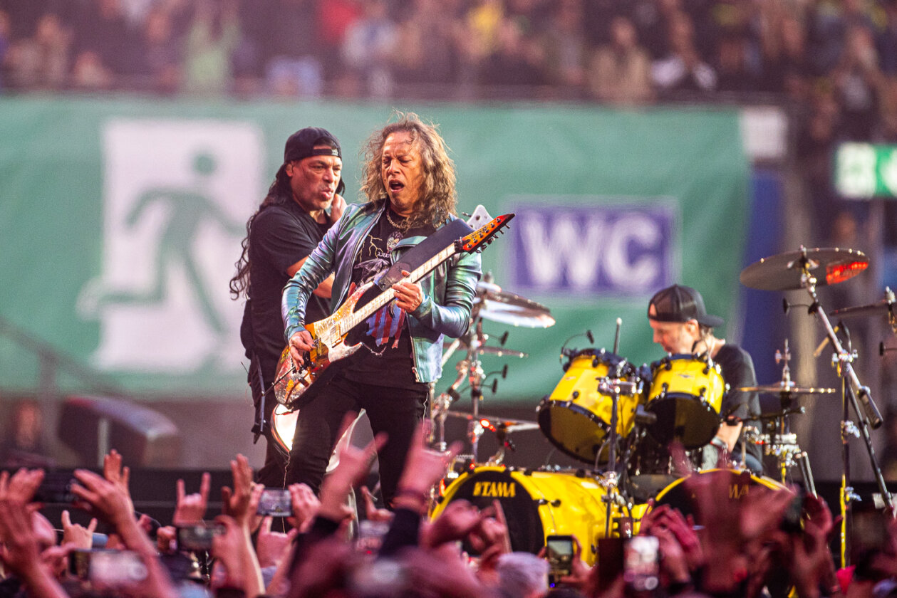In diesem Jahr nur zwei Konzerte in Deutschland: die berühmteste Metal-Band der Welt live. – Metallica.