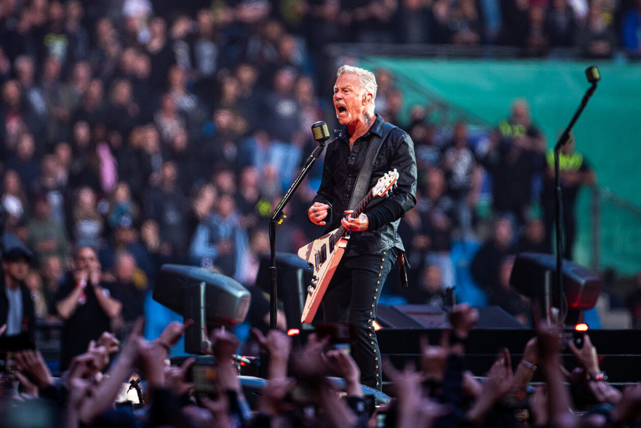 In diesem Jahr nur zwei Konzerte in Deutschland: die berühmteste Metal-Band der Welt live. – Metallica.