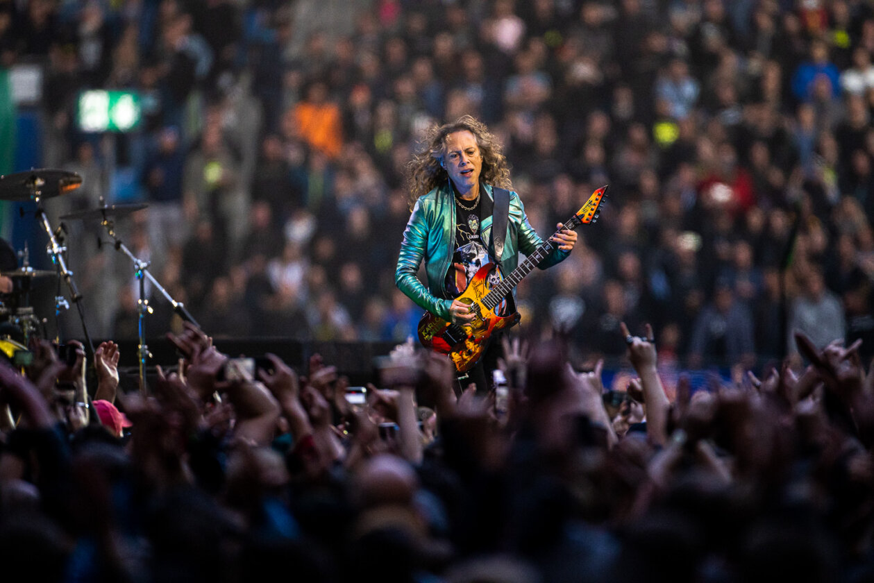 In diesem Jahr nur zwei Konzerte in Deutschland: die berühmteste Metal-Band der Welt live. – Metallica.