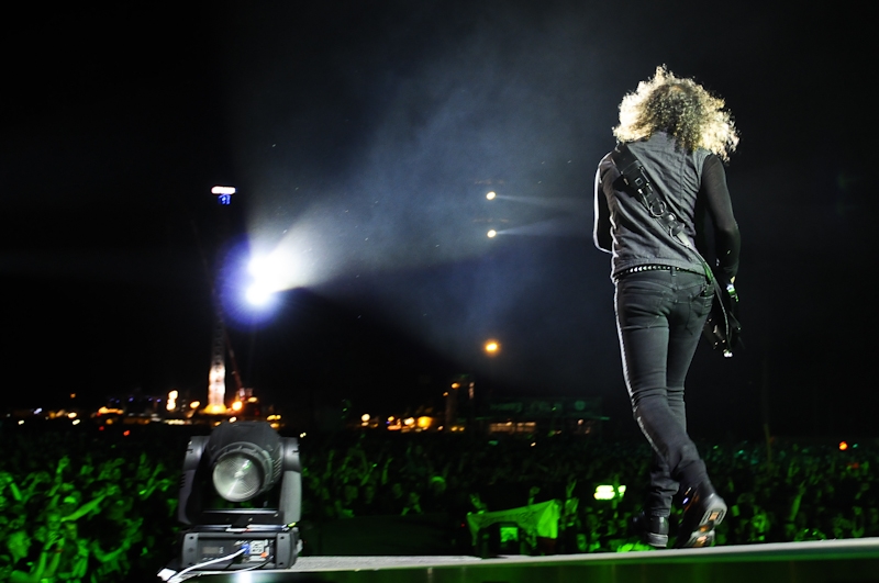 Metallica als Headliner beim RAR 2012. – Metallica, RAR 2012