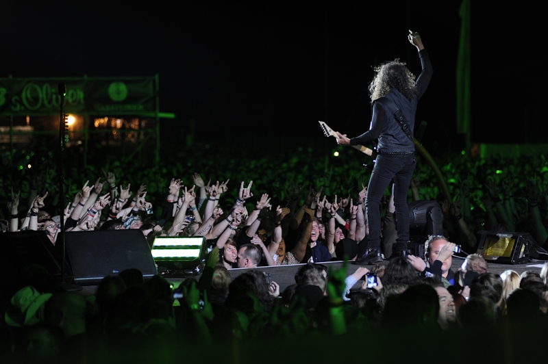 Metallica als Headliner beim RAR 2012. – Metallica, RAR 2012
