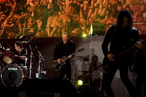 Metallica als Headliner bei Rock am Ring 2008. – 