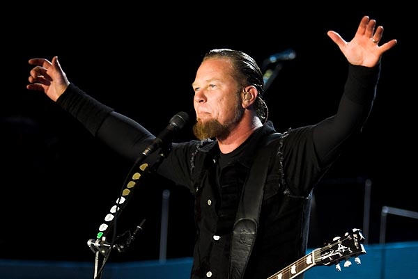 Metallica als Headliner bei Rock am Ring 2008. – 