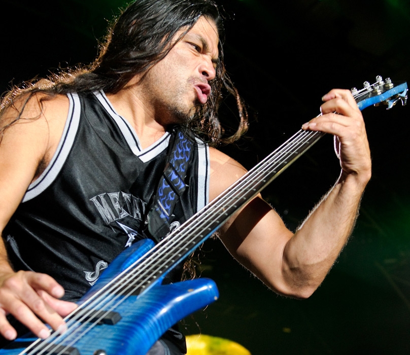 Metallica – Mit den Big Four im französischen Amneville. – Immer Vollgas: Robert Trujillo.