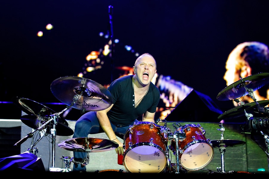 Metallica – Mit den Big Four im französischen Amneville. – Lars Ulrich.