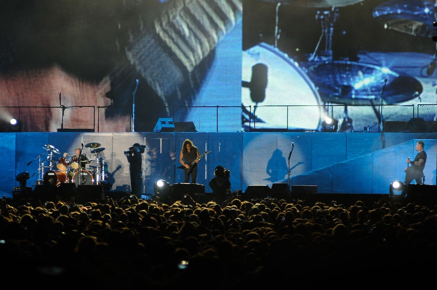 Metallica in Jonschwil 2010. – Metallica.