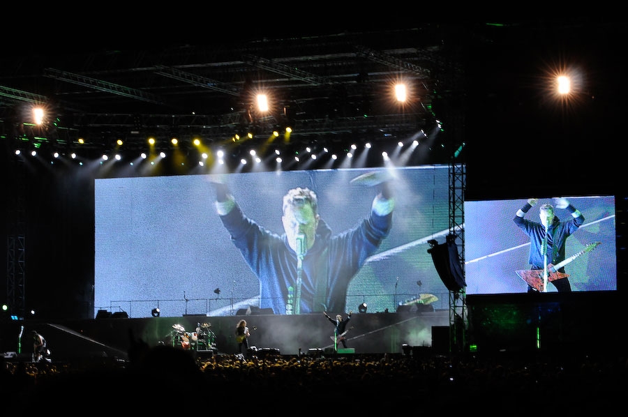 Metallica in Jonschwil 2010. – Metallica.