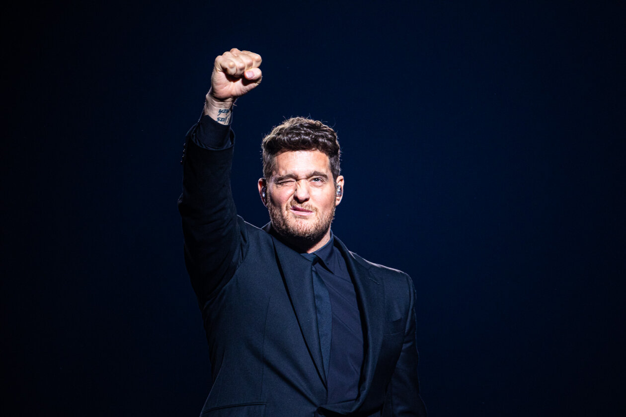 Der kanadische Grammy-Gewinner auf Tour mit seinem aktuellen Album "Higher". – Michael Bublé.
