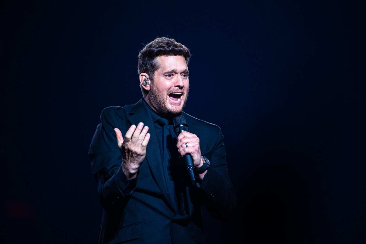Der kanadische Grammy-Gewinner auf Tour mit seinem aktuellen Album "Higher". – Michael Bublé.