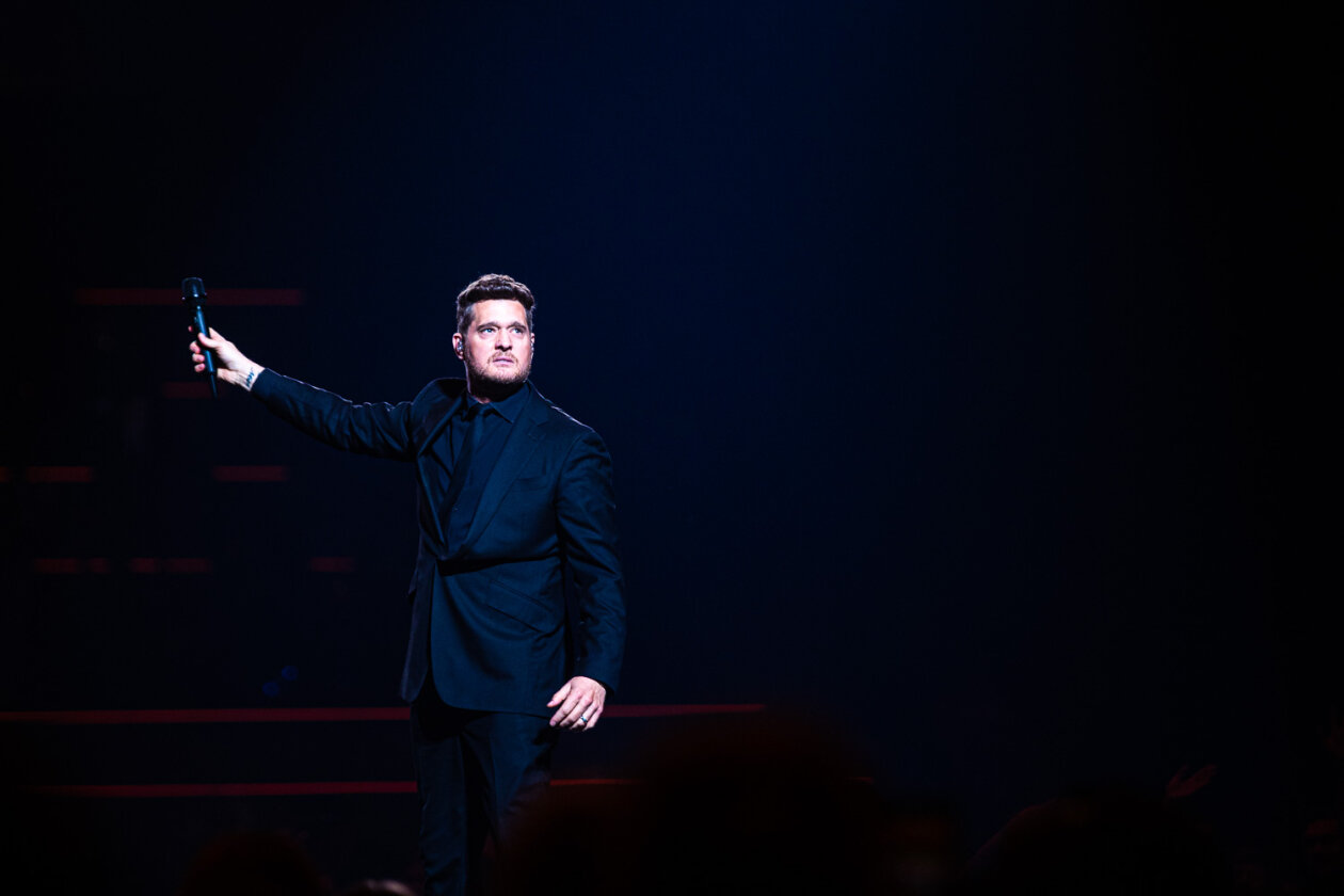 Der kanadische Grammy-Gewinner auf Tour mit seinem aktuellen Album "Higher". – Michael Bublé.
