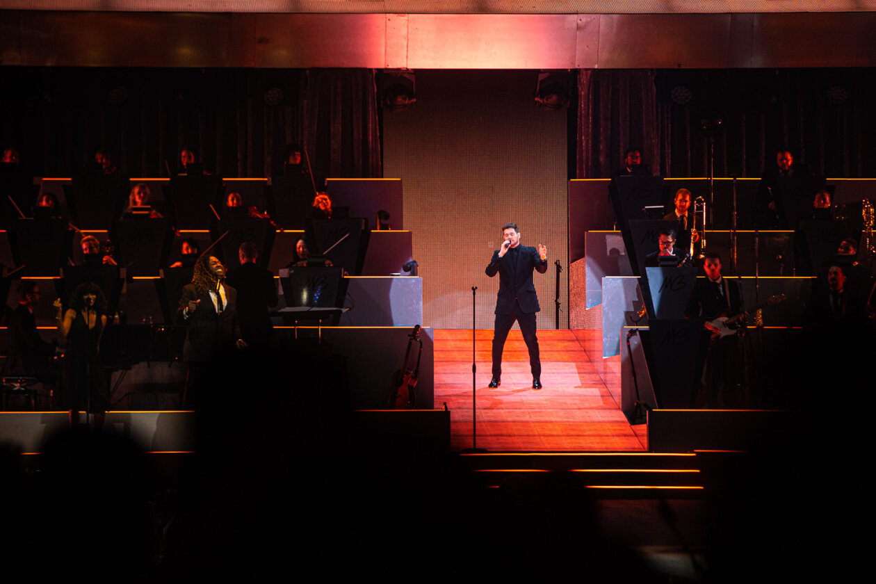 Der kanadische Grammy-Gewinner auf Tour mit seinem aktuellen Album "Higher". – Michael Bublé.