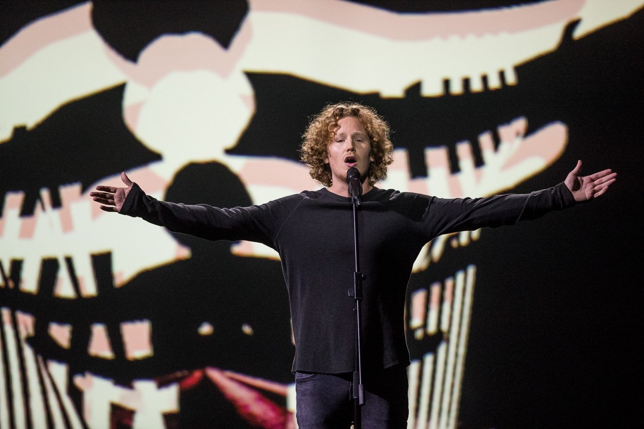 Michael Schulte – Der Norddeutsche holte einen sensationellen vierten Platz. – ... "You Let Me Walk Alone" ...