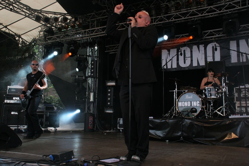 Live-Erfahrung, die man bemerkt. – Mono Inc.