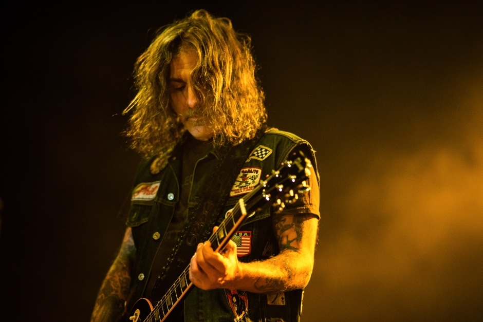 Monster Magnet – Dave Wyndorf und Crew starten ihre Deutschlandtour. – Phil an der Gitarre.