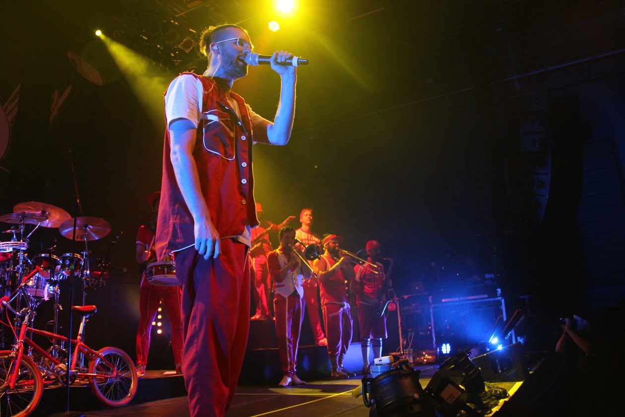 Moop Mama – Beim letzten Stopp der Tour gings Zuhause zur Sache. – ... der Muffathalle.