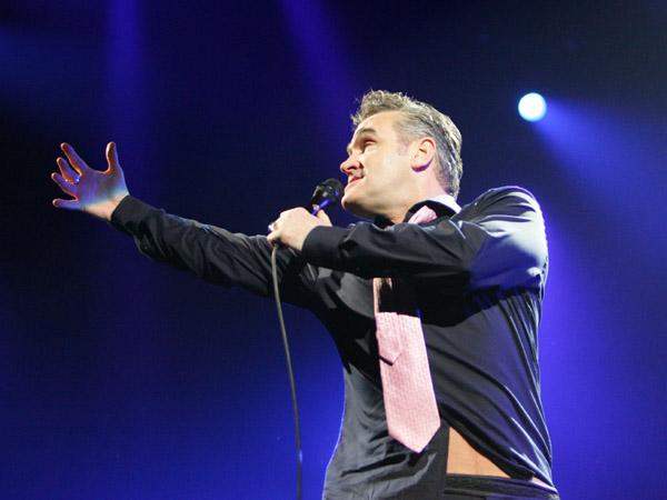 Morrissey – Kurz vor Weihnachten 2006 beschert Il Mozalini seine Fans. – 