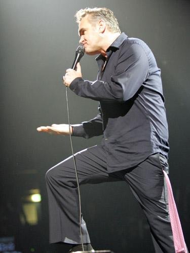 Morrissey – Kurz vor Weihnachten 2006 beschert Il Mozalini seine Fans. – 