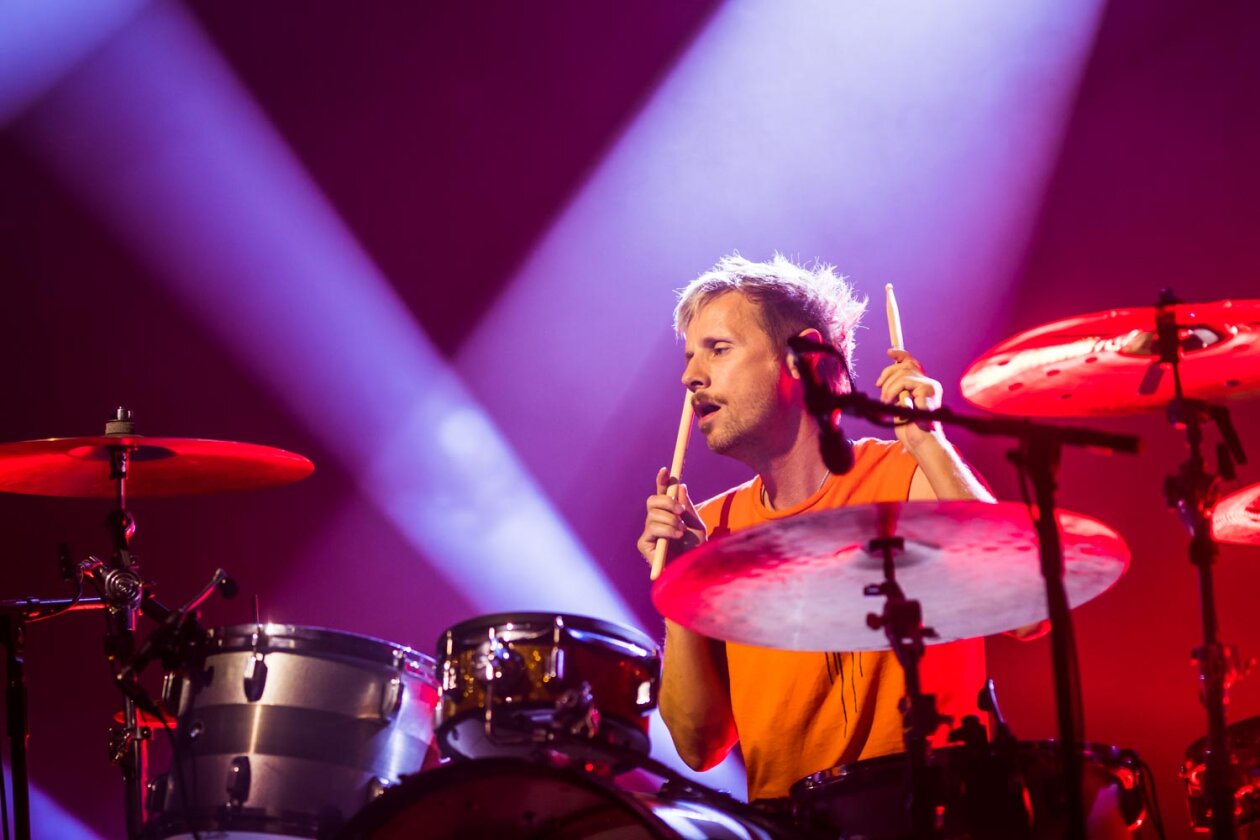 Muse – Mal im etwas kleineren Rahmen: Matthew Bellamy und Co. beim letzten Gig ihrer "October Theatre Tour" im Herbst in der Hauptstadt. – Dominic Howard.
