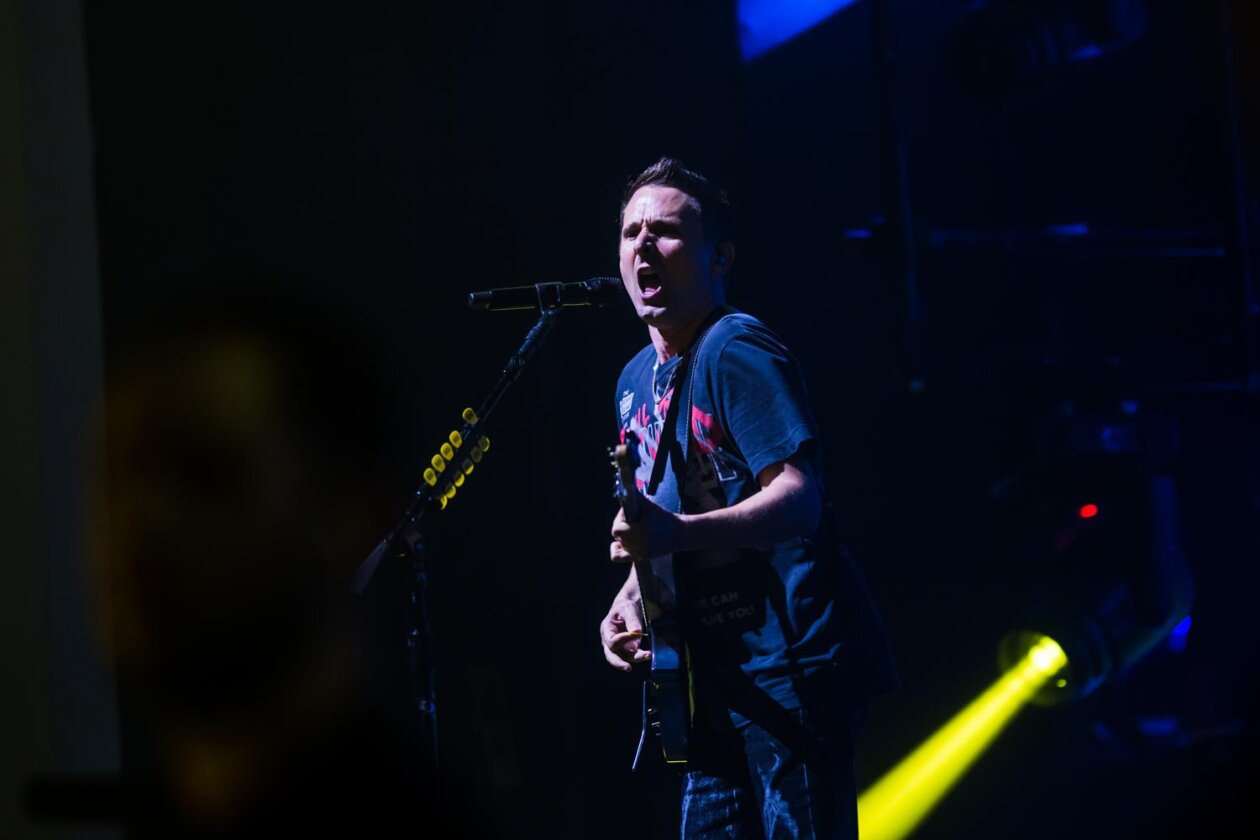 Muse – Mal im etwas kleineren Rahmen: Matthew Bellamy und Co. beim letzten Gig ihrer "October Theatre Tour" im Herbst in der Hauptstadt. – Matthew Bellamy.