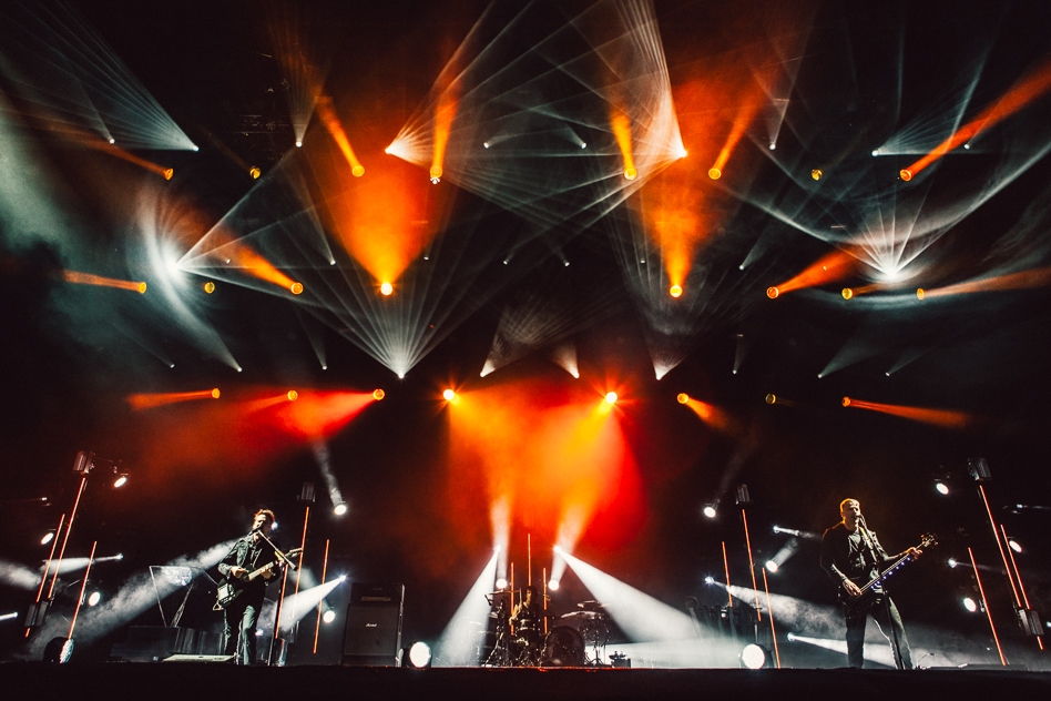 Muse als Headliner bei Rock Im Revier 2015. – Muse als Headliner bei Rock Im Revier 2015.